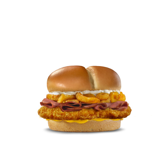 Golden Curly Chicken Burger