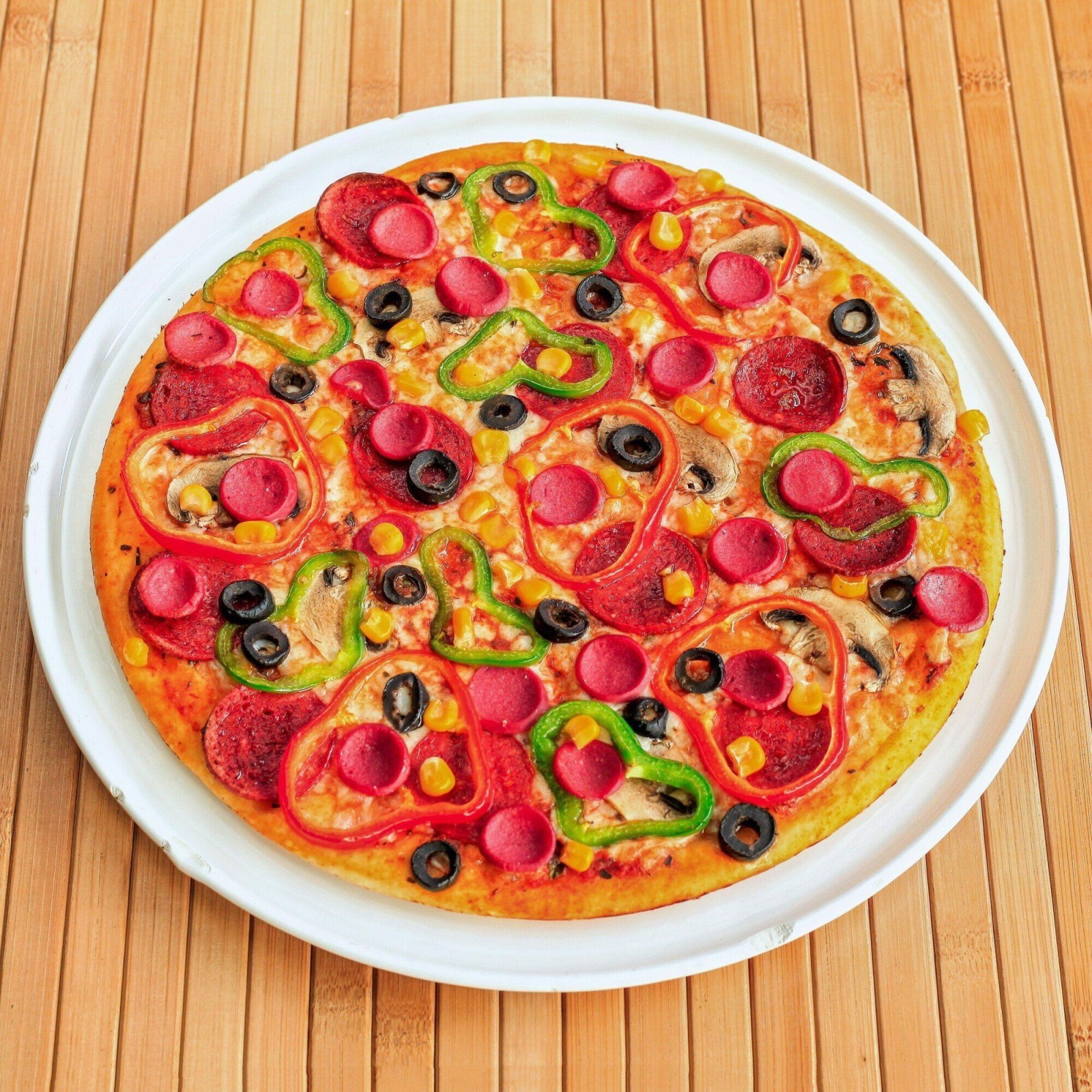 Fodoo 5 malzemeli Pizza (Orta)