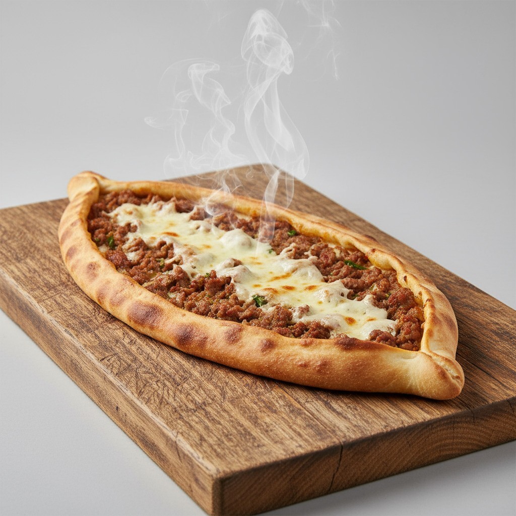 Kuşbaşılı Kaşarlı Pide