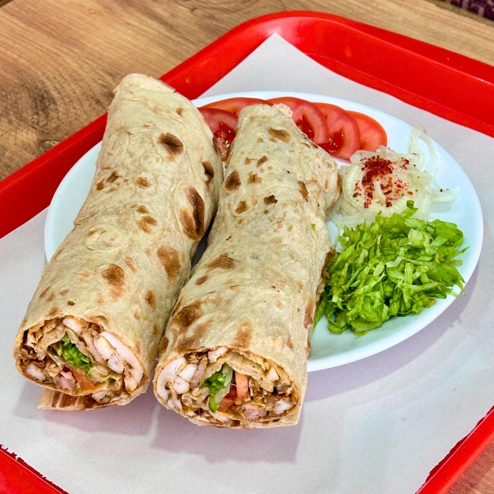 Tavuk Döner Dürüm (160gr) – Büyük Açlıklara Özel!