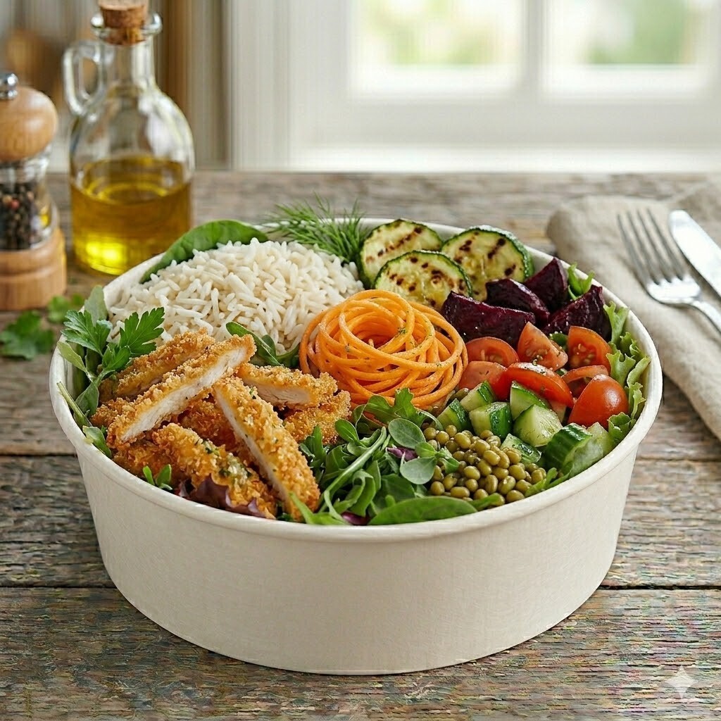 Çıtır Tavuk & Basmati Bowl