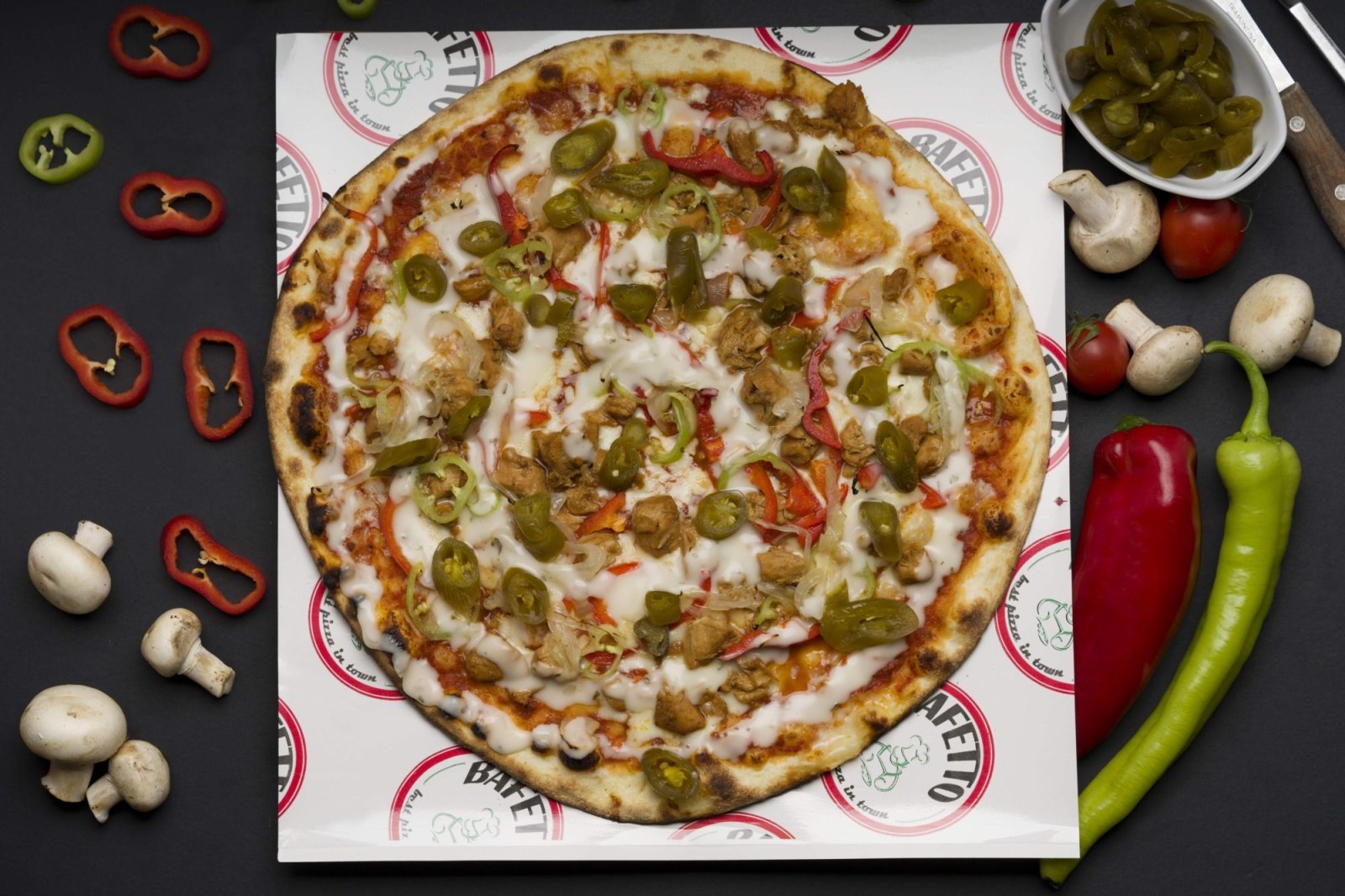 Meksika Pizza (26-28 cm)