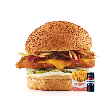 Tavuk Madness Burger Menü