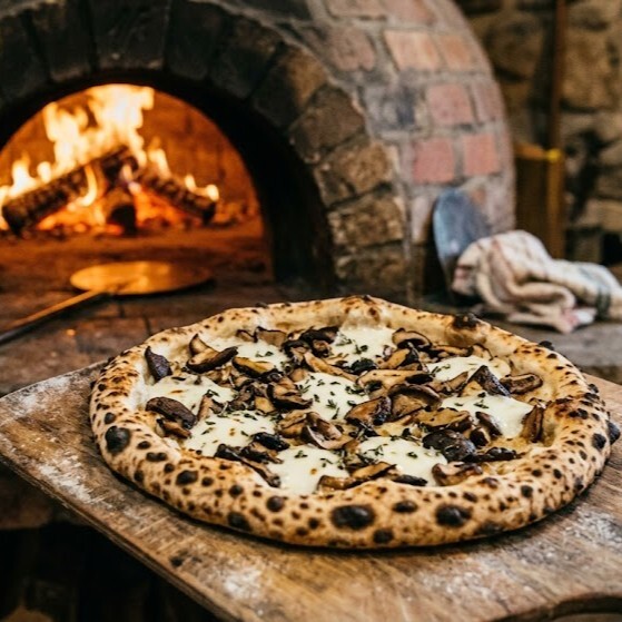 Mantarlı Pizza