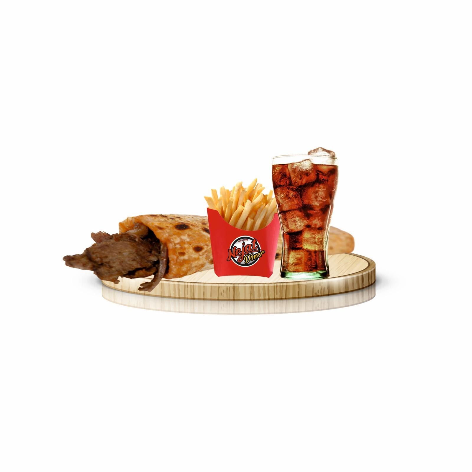 Zurna Et Döner Dürüm Menü 2