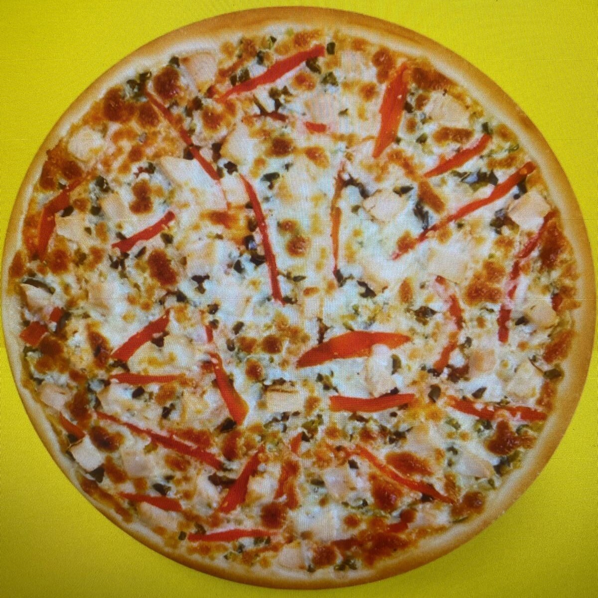Acılı Tavuk Pizza (orta)
