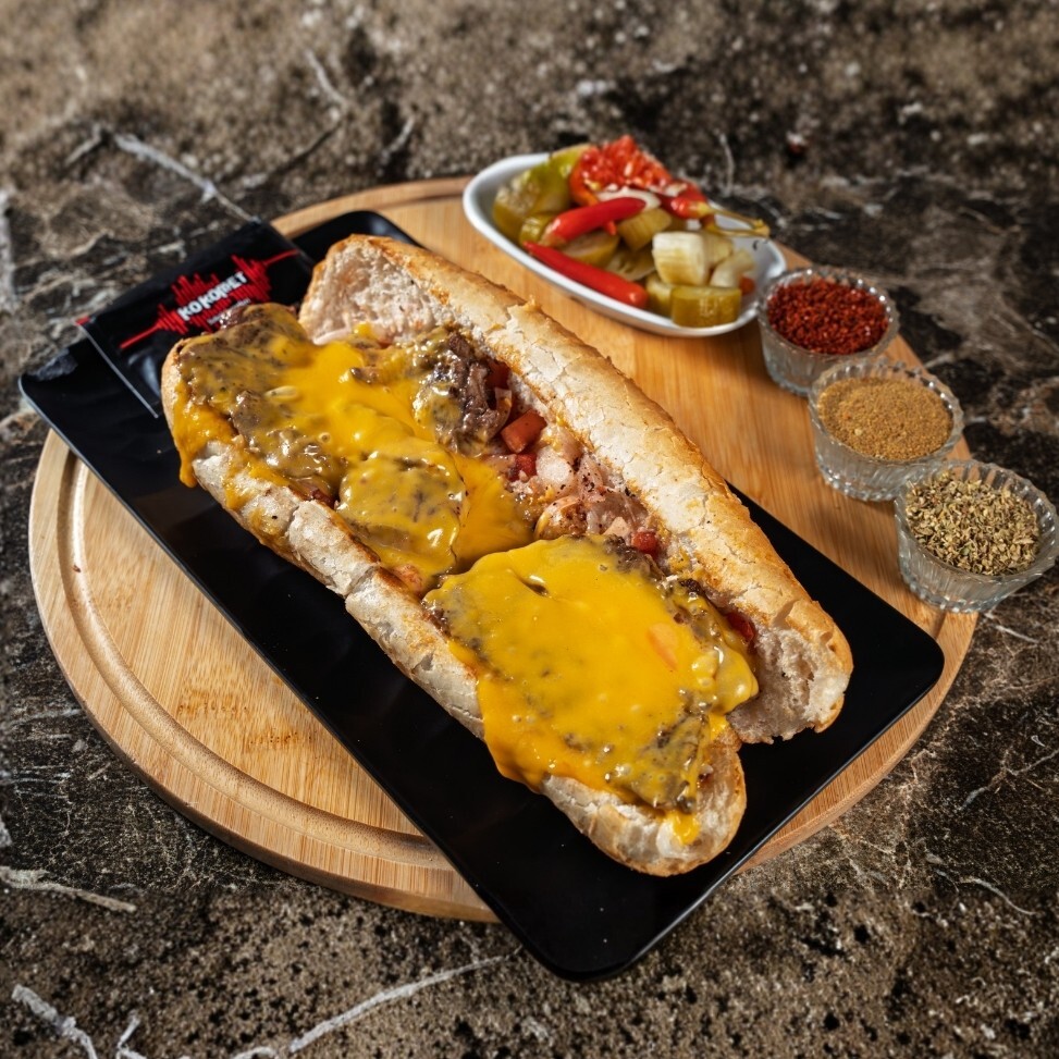 Cheddarlı Antrikot Ekmek