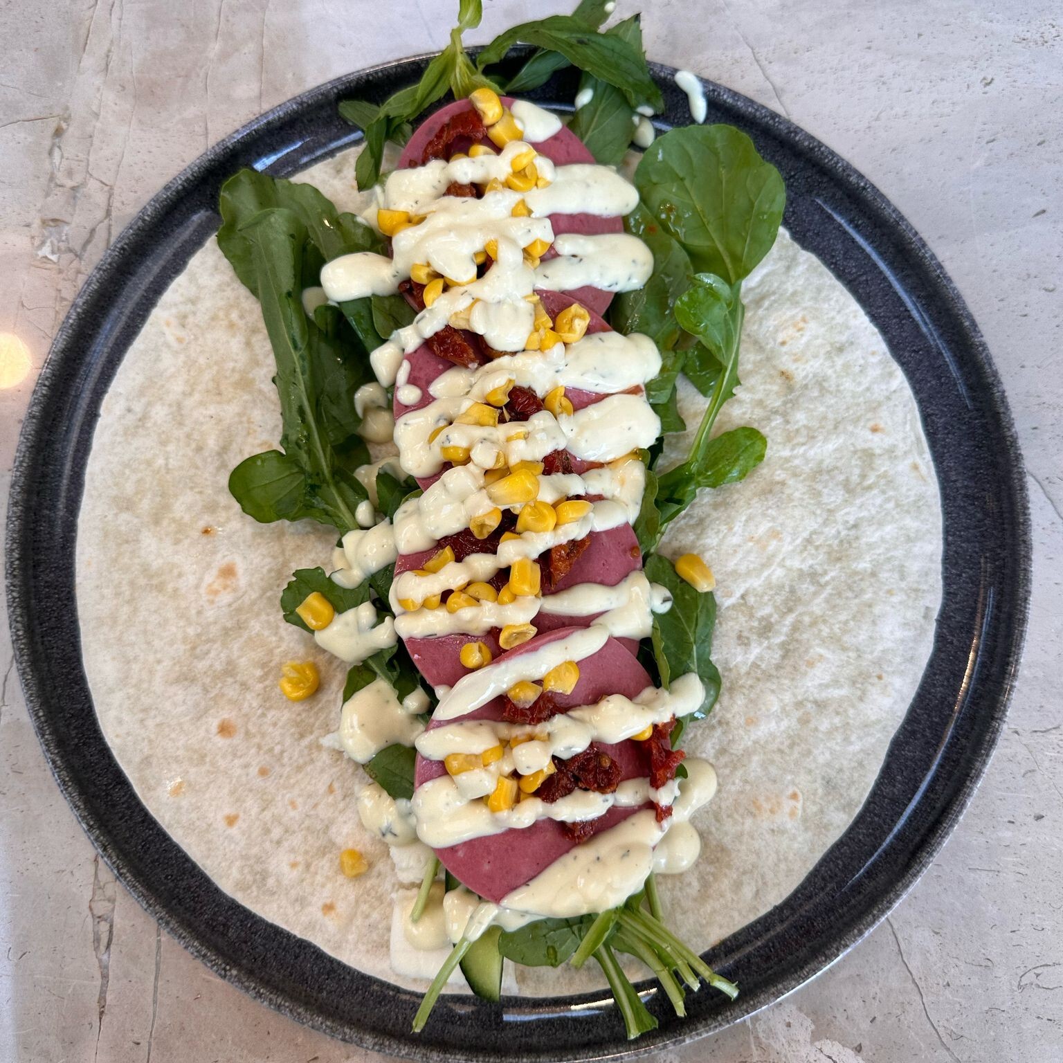 Sezar Soslu Wrap