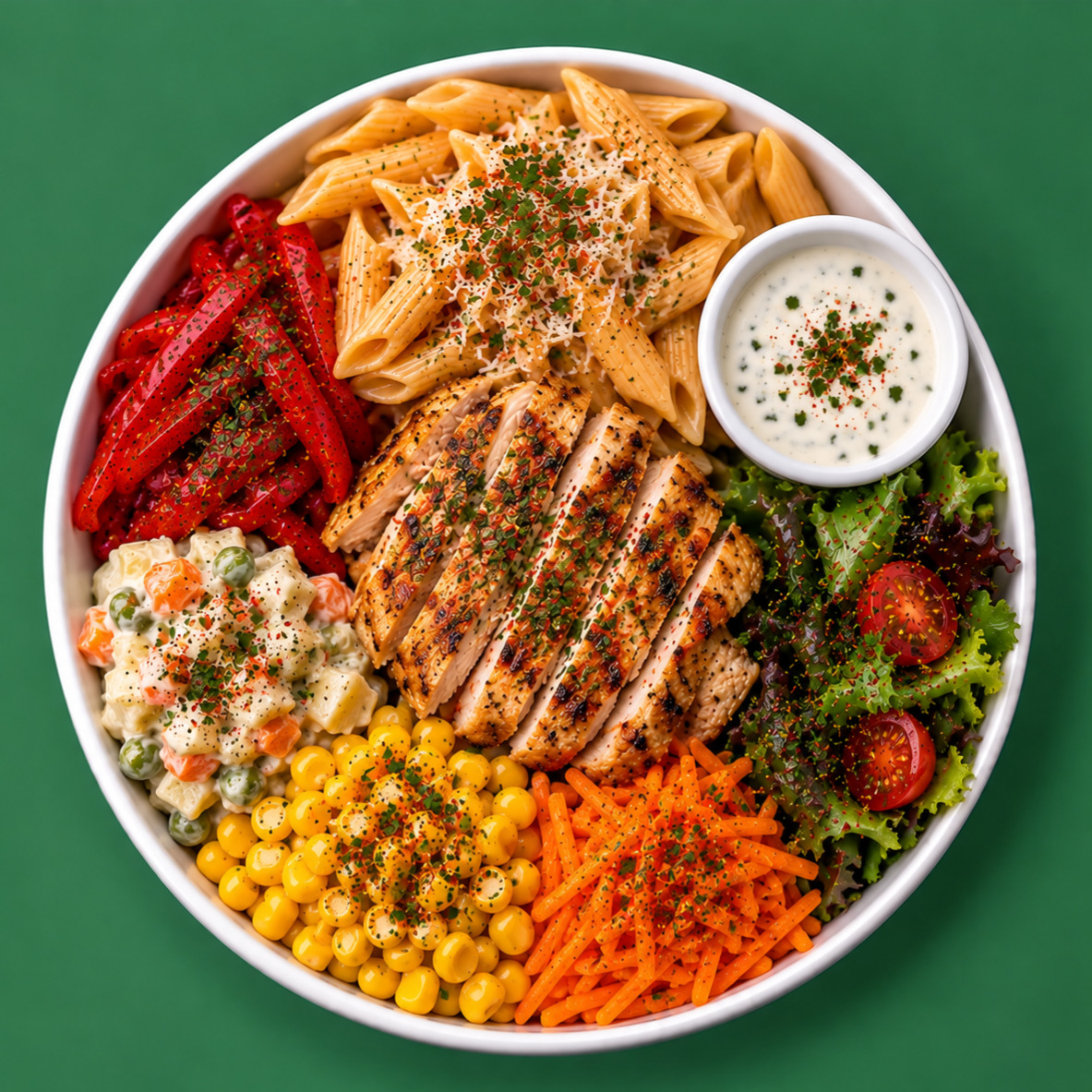 Creamy Chicken Bowl