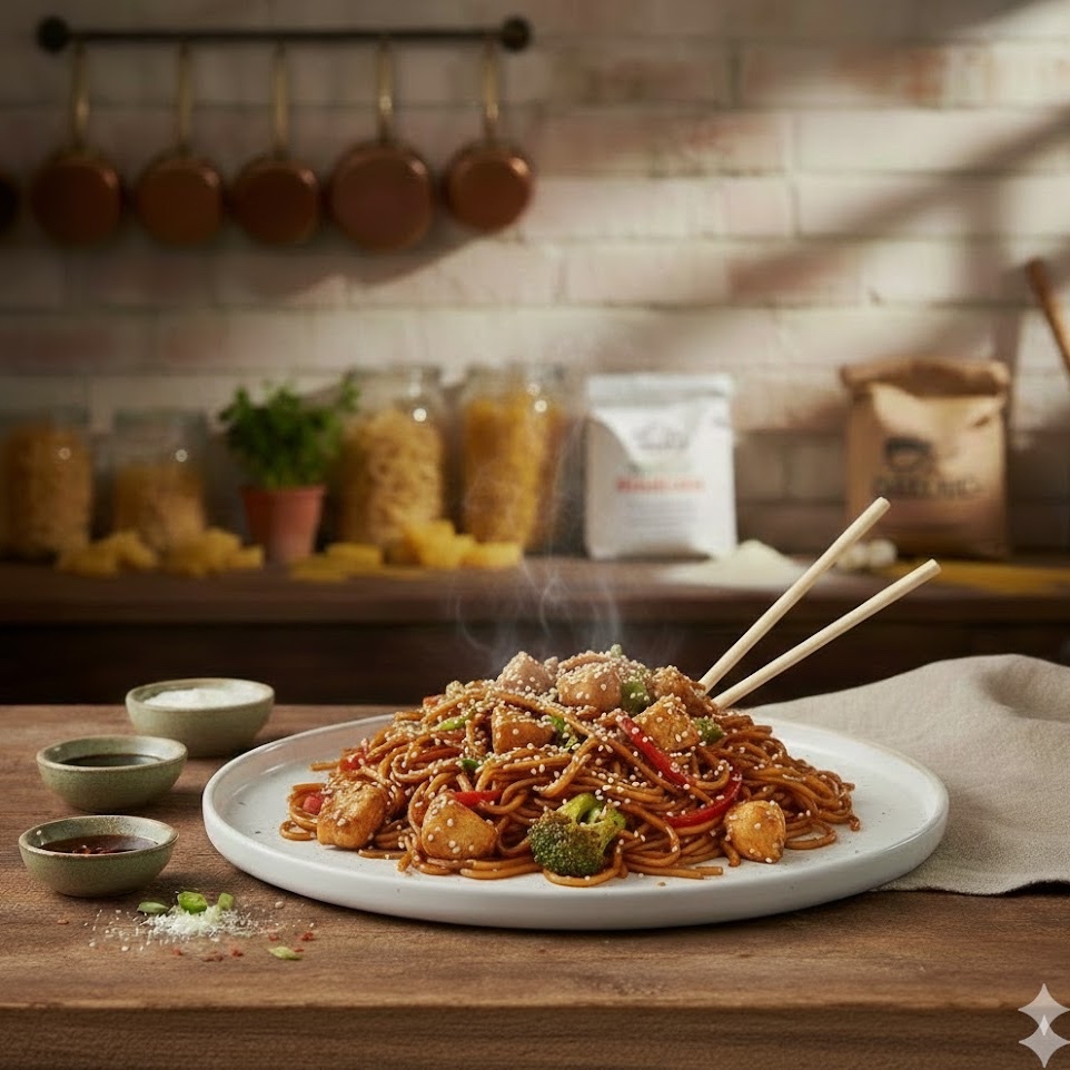 Tavuklu Noodle