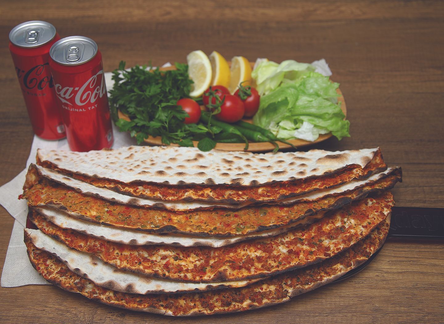 4'lü Lahmacun Menü + 2 Adet Algida Maraş Usulü Cup (100 ml.)