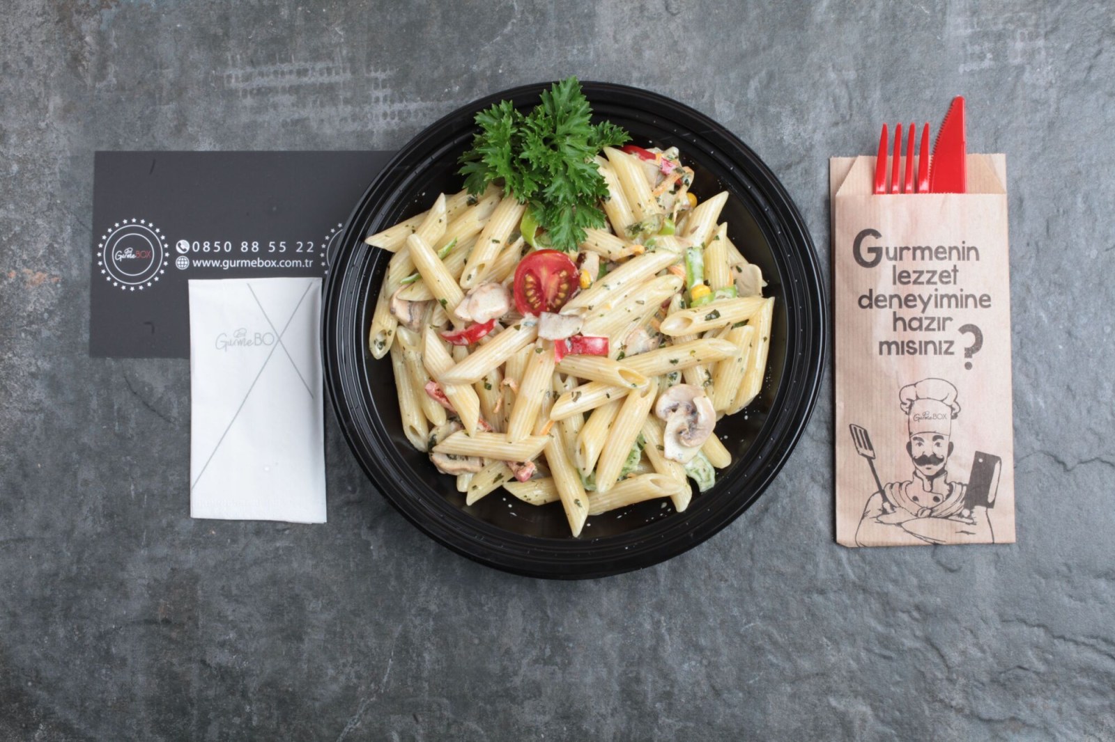 Sebzeli Penne