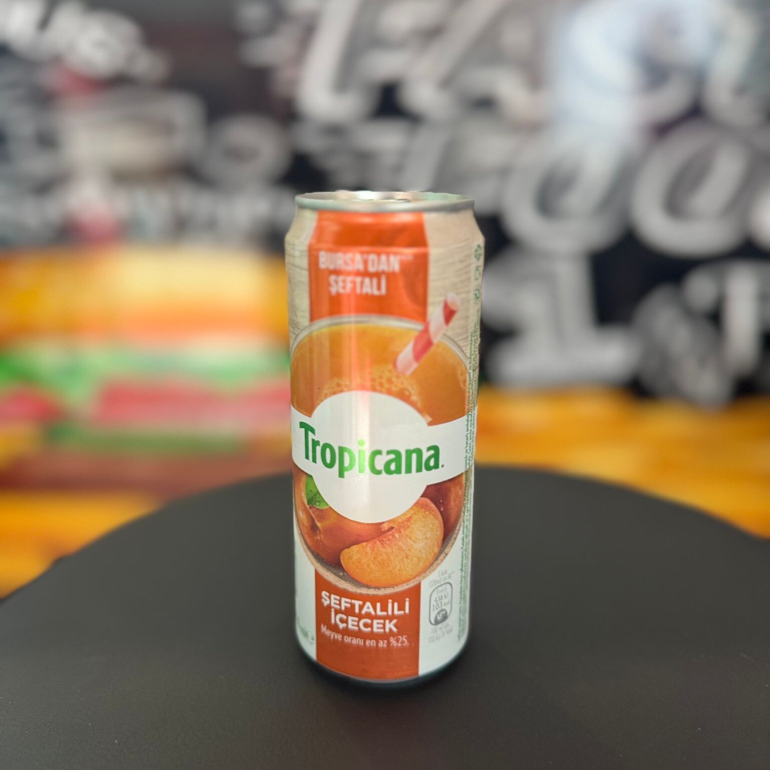 Tropicana Şeftali 330 ml Kutu