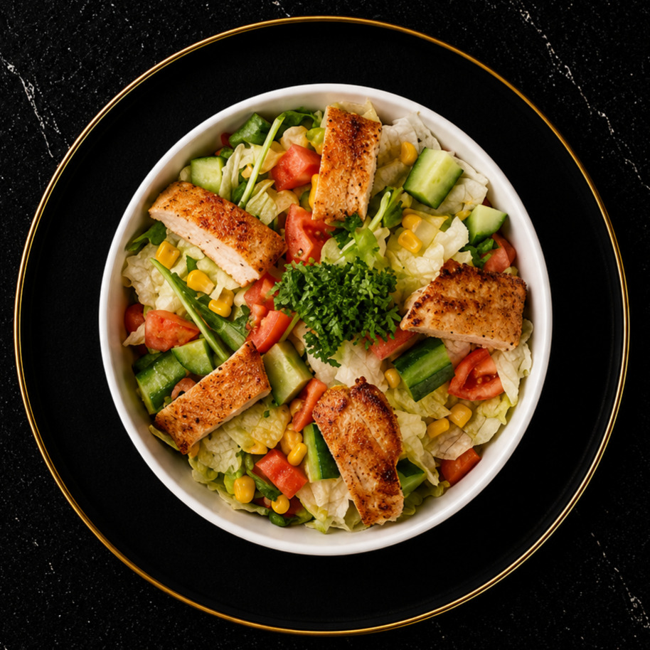 Izgara Tavuklu Salata