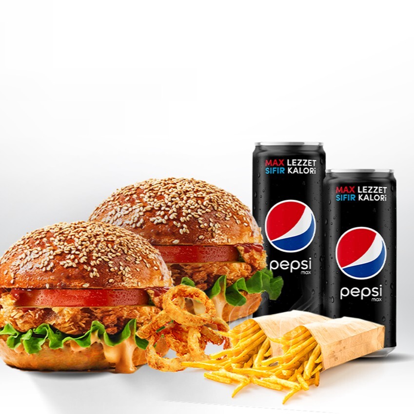 Twin Burger Box (2 Kişilik)