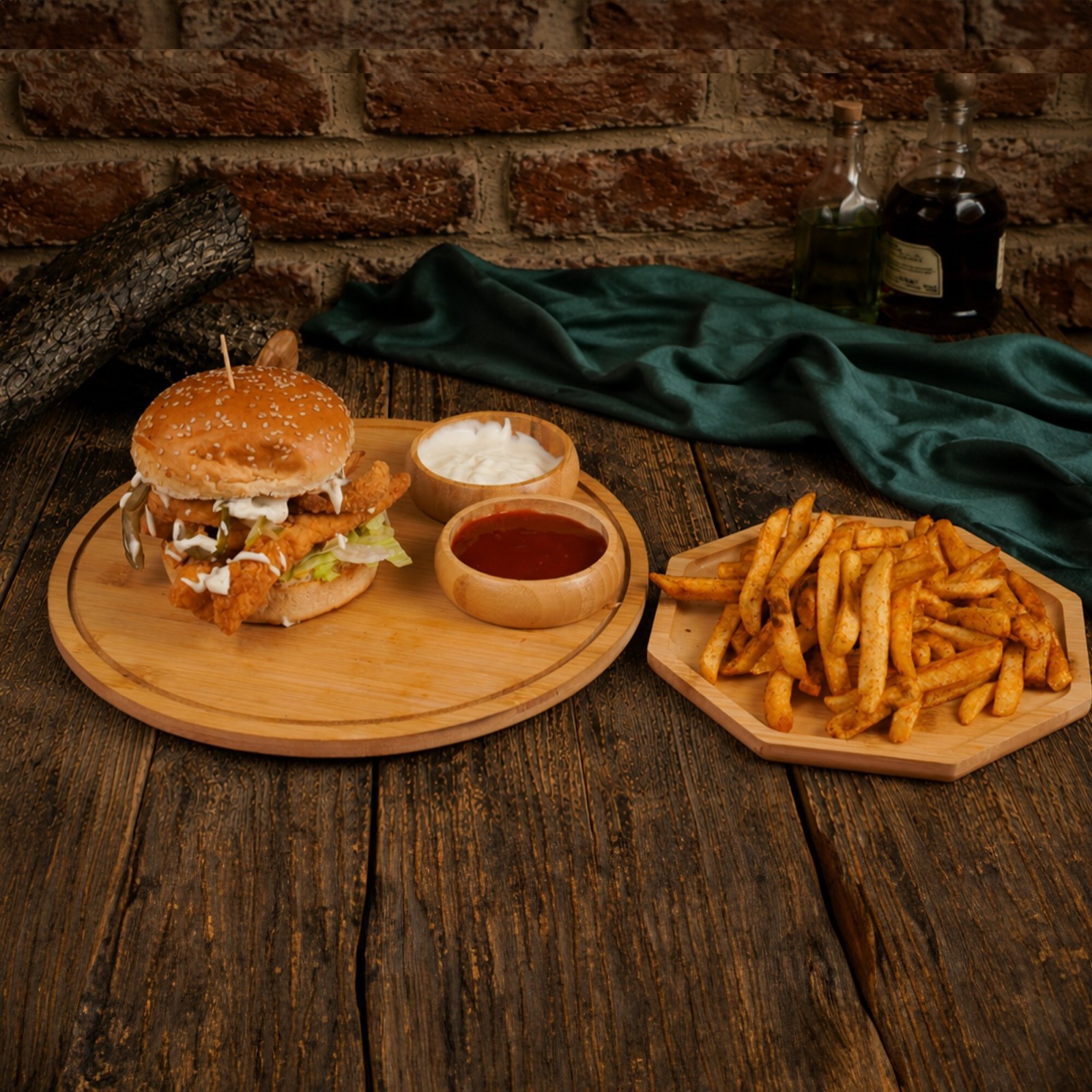 Ranch Tavuk Burger