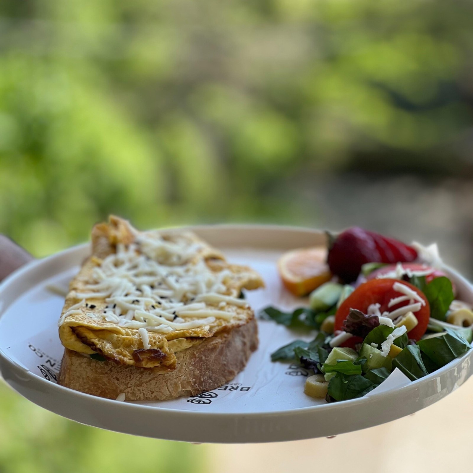 Omlet Kahvaltı Tabağı