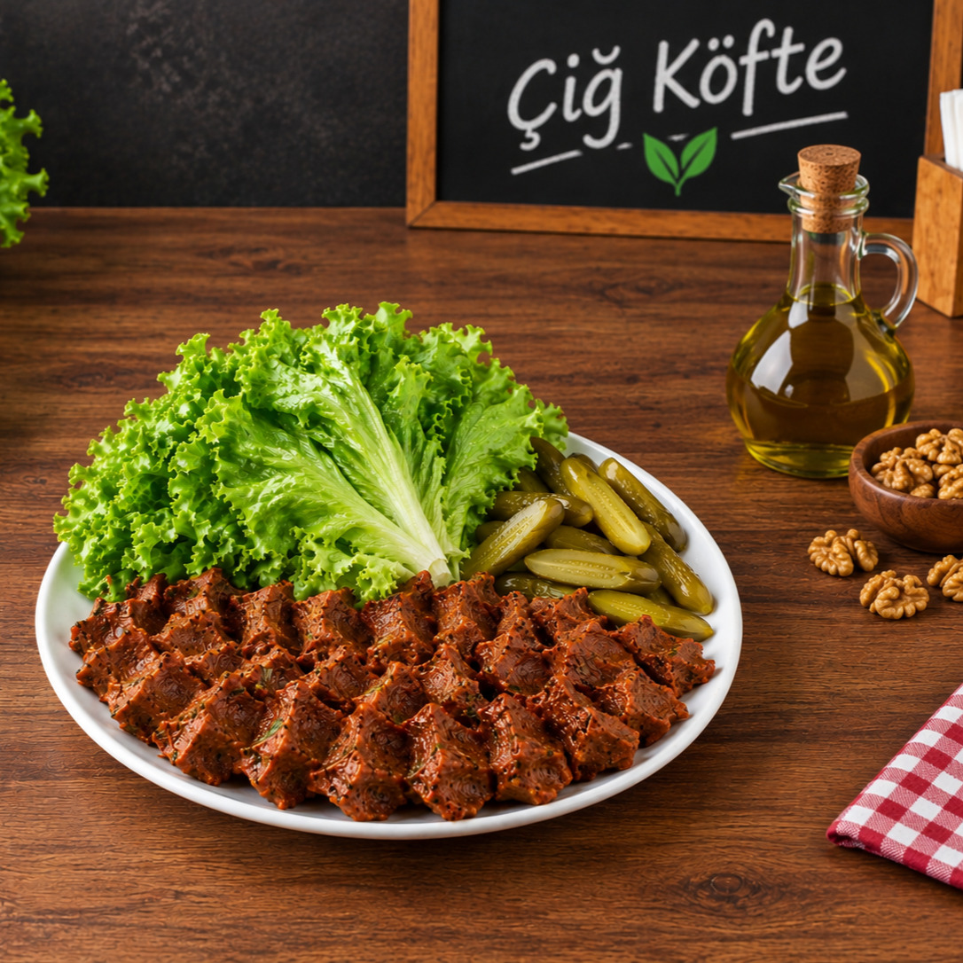 Çiğ Köfte Zeytinyağlı Cevizli (250 G)
