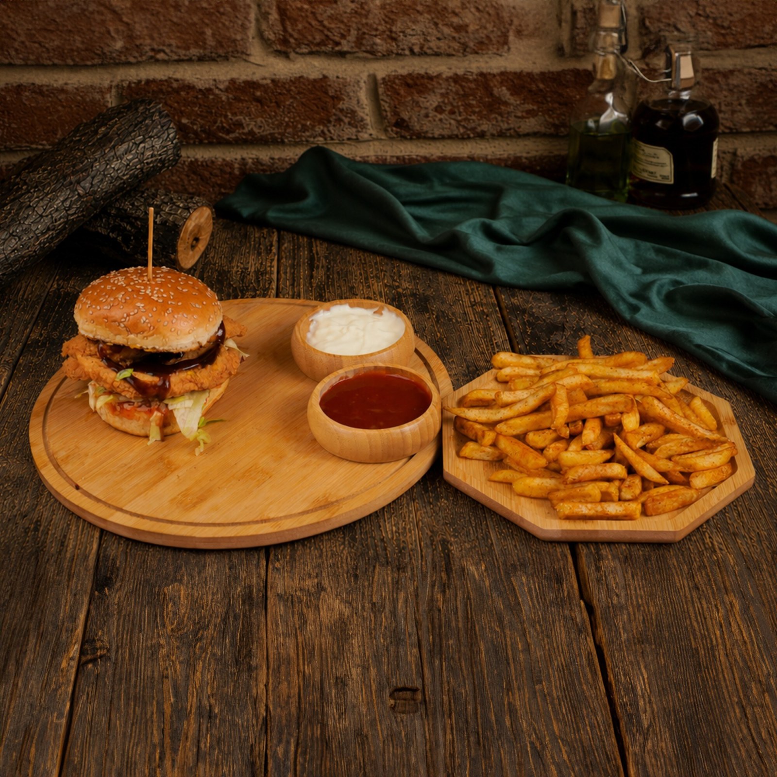 Barbekü Tavuk Burger