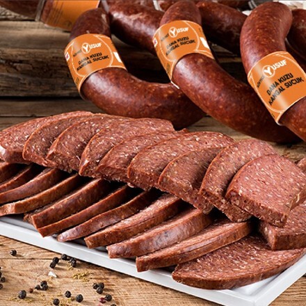 Köfteci Yusuf Dana Kuzu Kangal Sucuk (Fermente) (600 gr.)