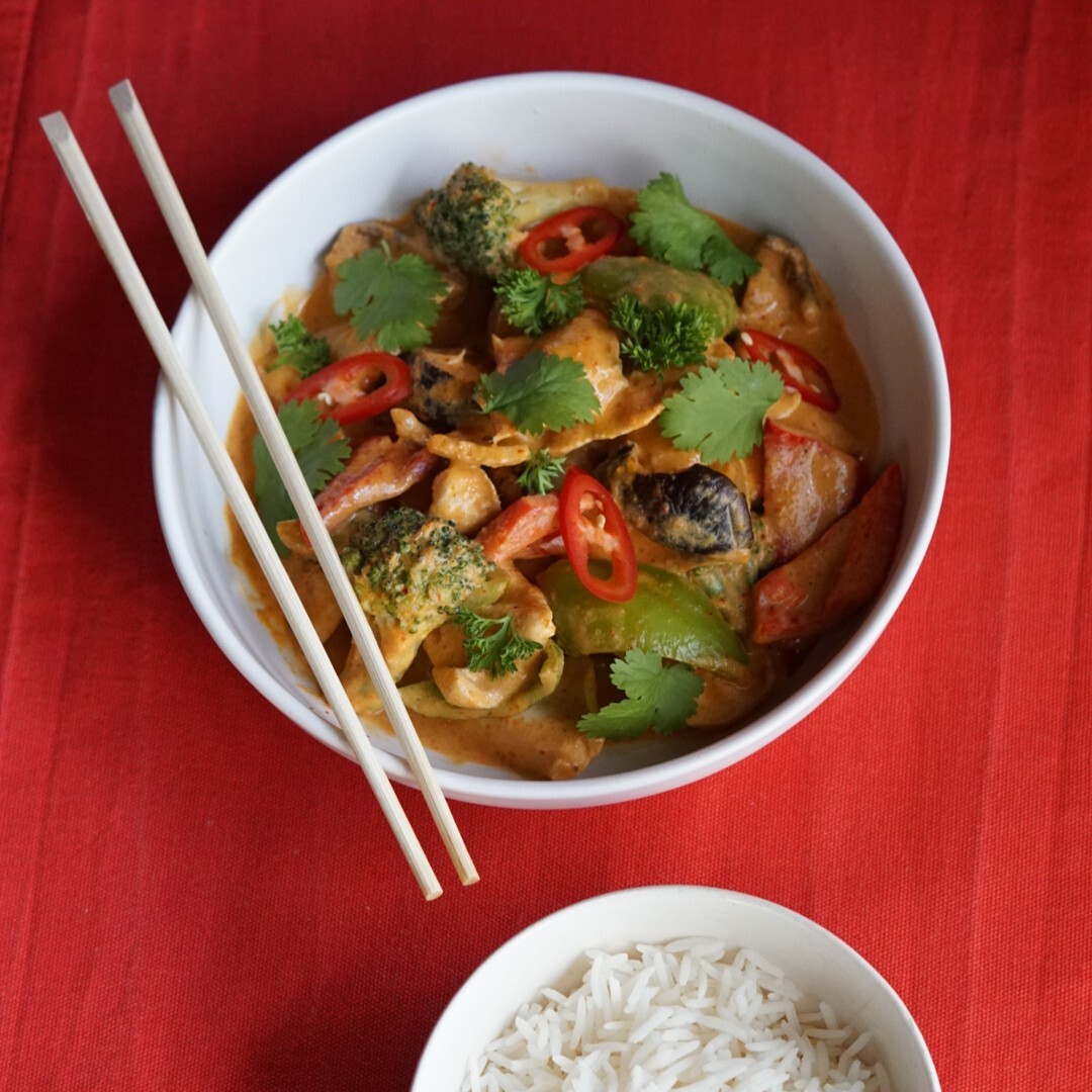 Karidesli Tom Yum Çorba