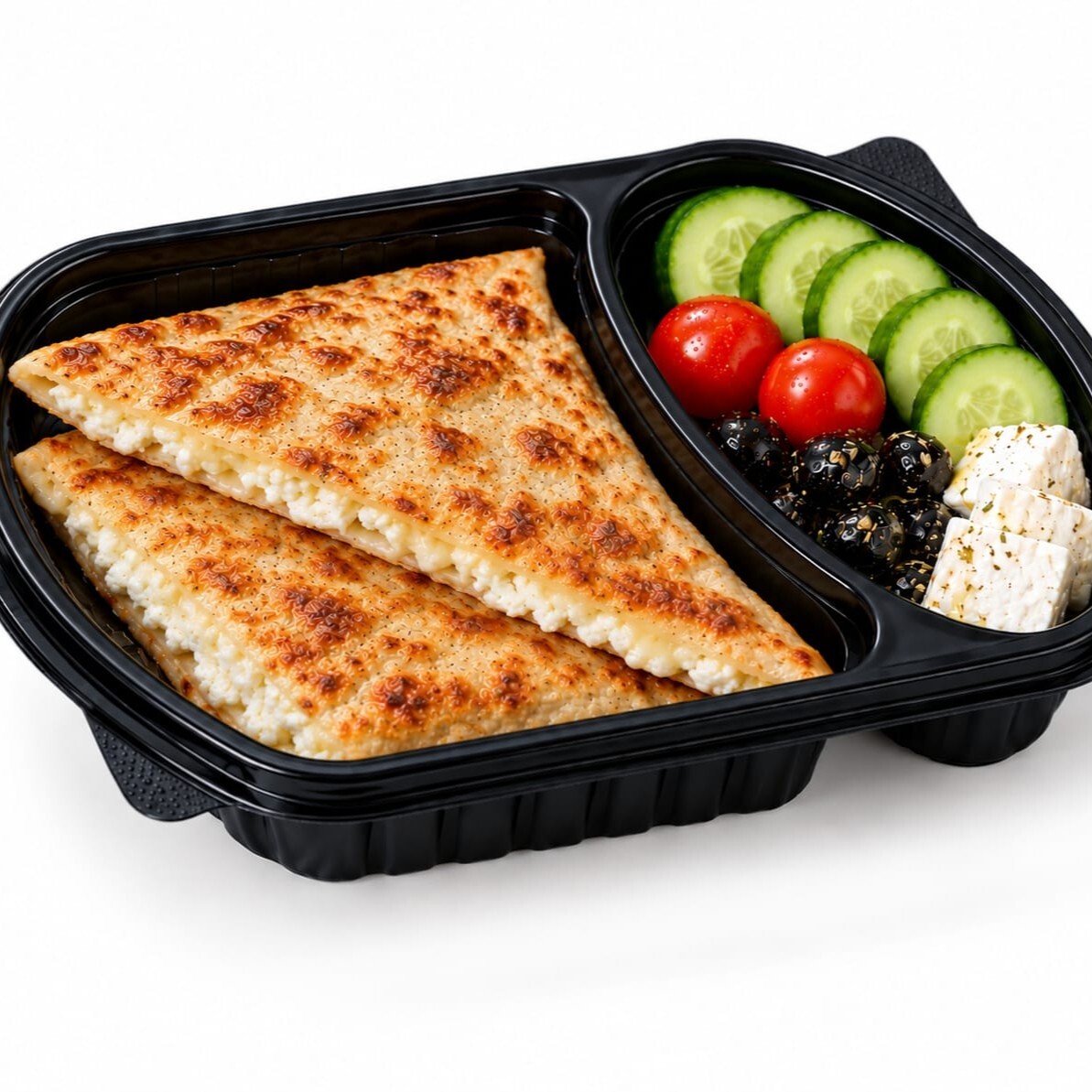 Lor Peynirli Gözleme Tabağı