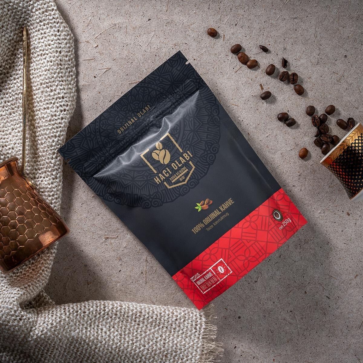 Hacı Olabi Kahvesi (Ekstra Kakuleli) 250 Gram