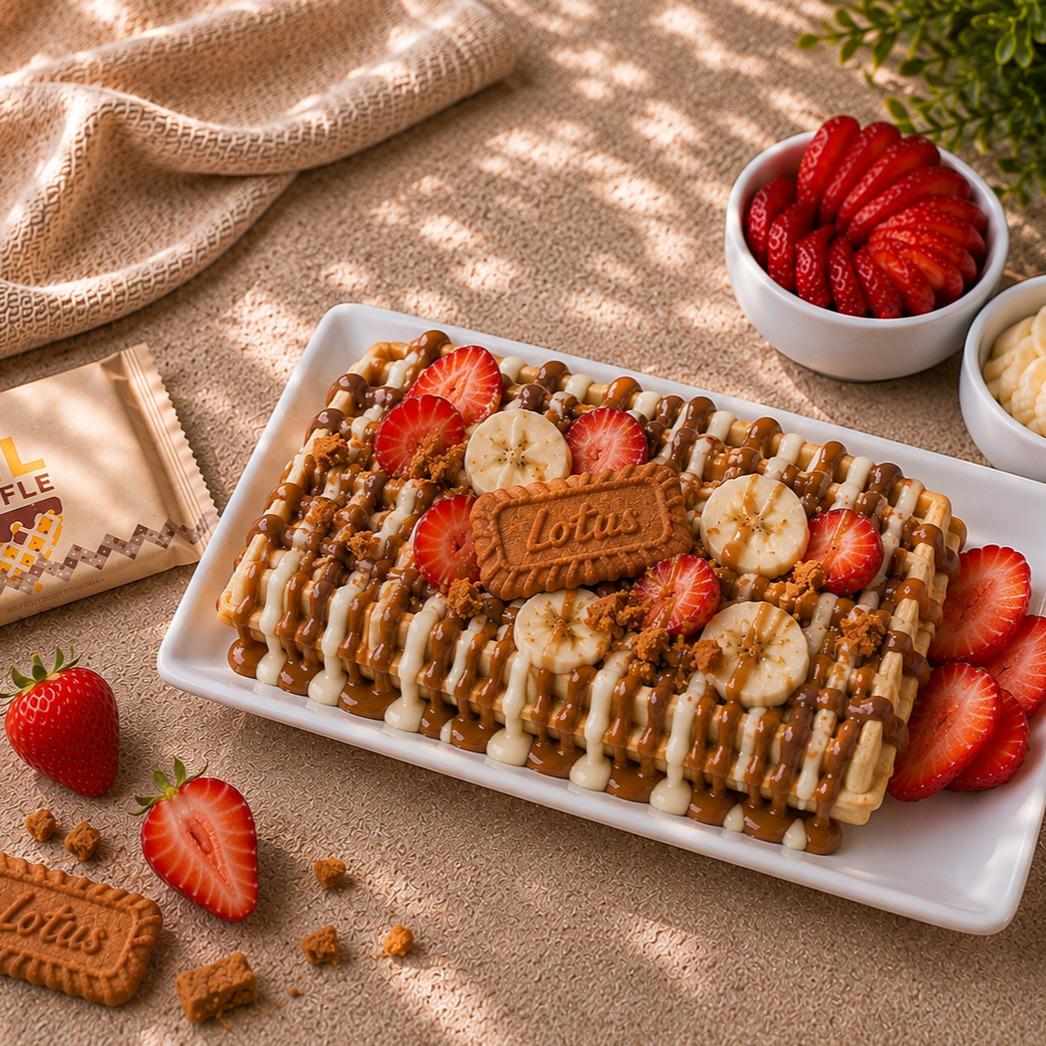 Mil Waffle Klasik Lotus