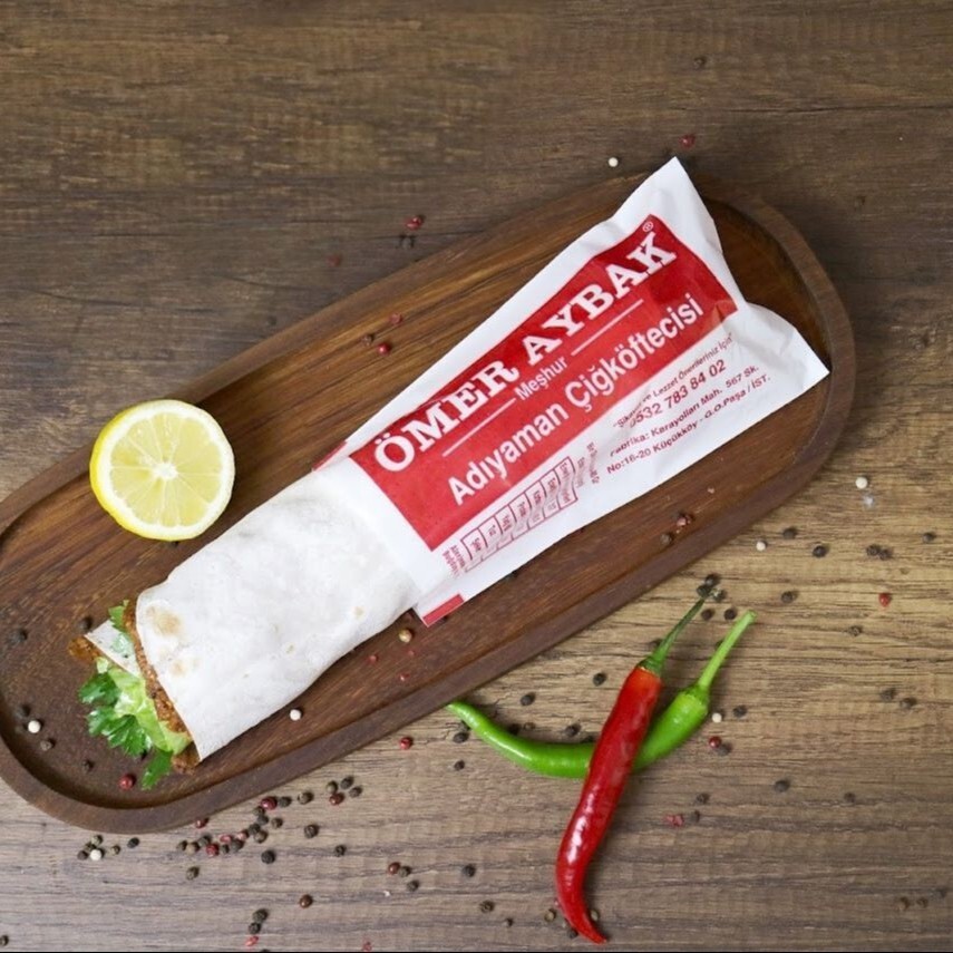 Mega Çiğ Köfte Dürüm
