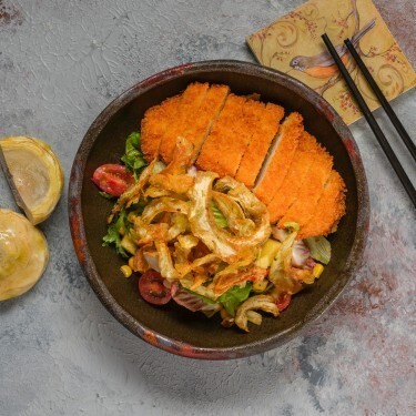 22C Enginar Salata Katsu Tavuklu