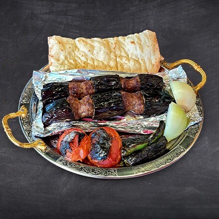 Patlıcan Kebabı + Ayran