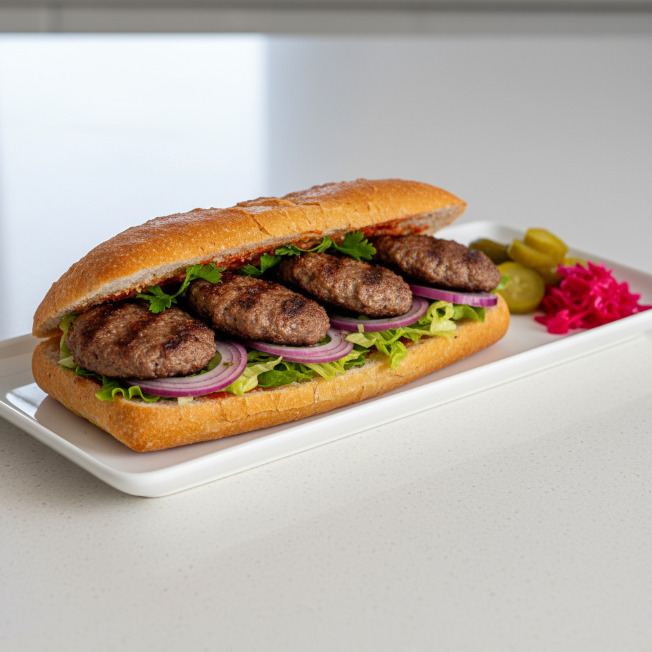 Yarım Ekmek Köfte Menü