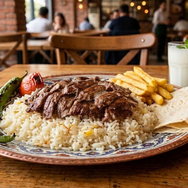 Pilav Üstü Et Döner