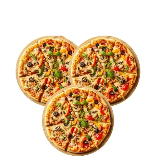 3'Lü Küçük pizza