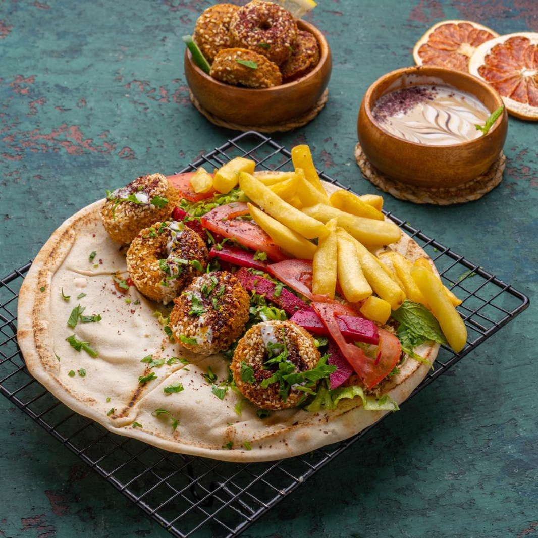 falafel patates dürüm