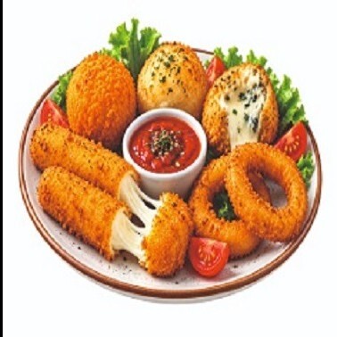 Kızarmış Peynir Topları (1 Adet Kızarmış Cheddar Peynir Topu)