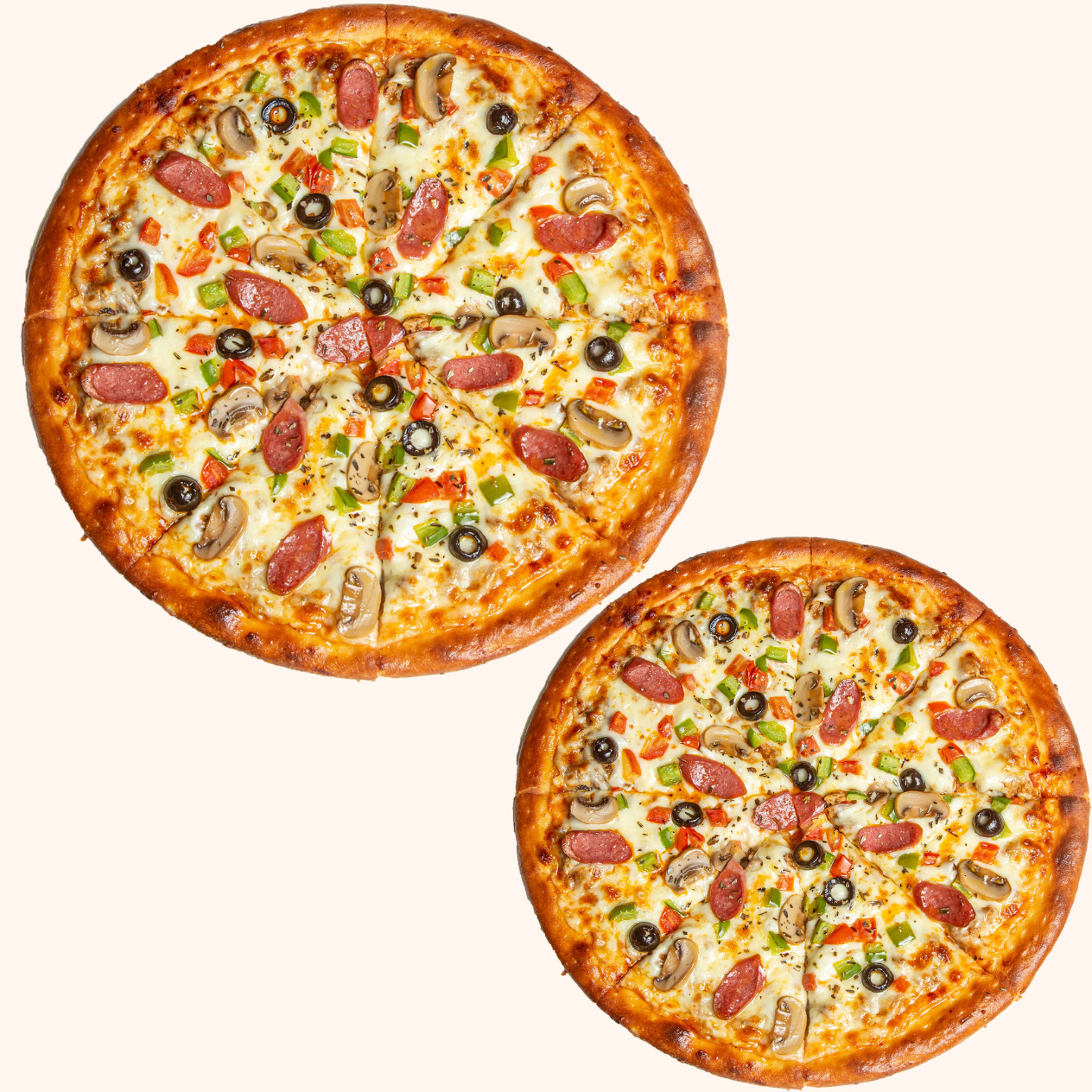 1 Orta Pizza Alana 1 Küçük Pizza Hediye