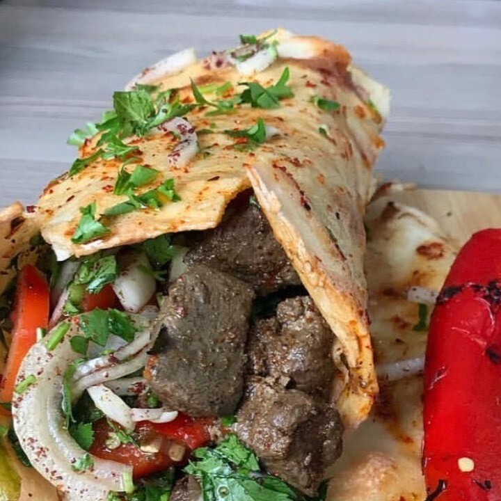 Ciğer Dürüm + Ayran