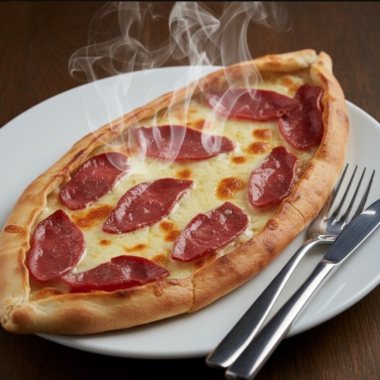 Pastırmalı Pide