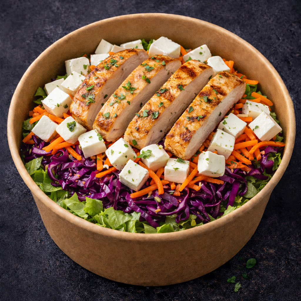 Izgara Tavuk Salata