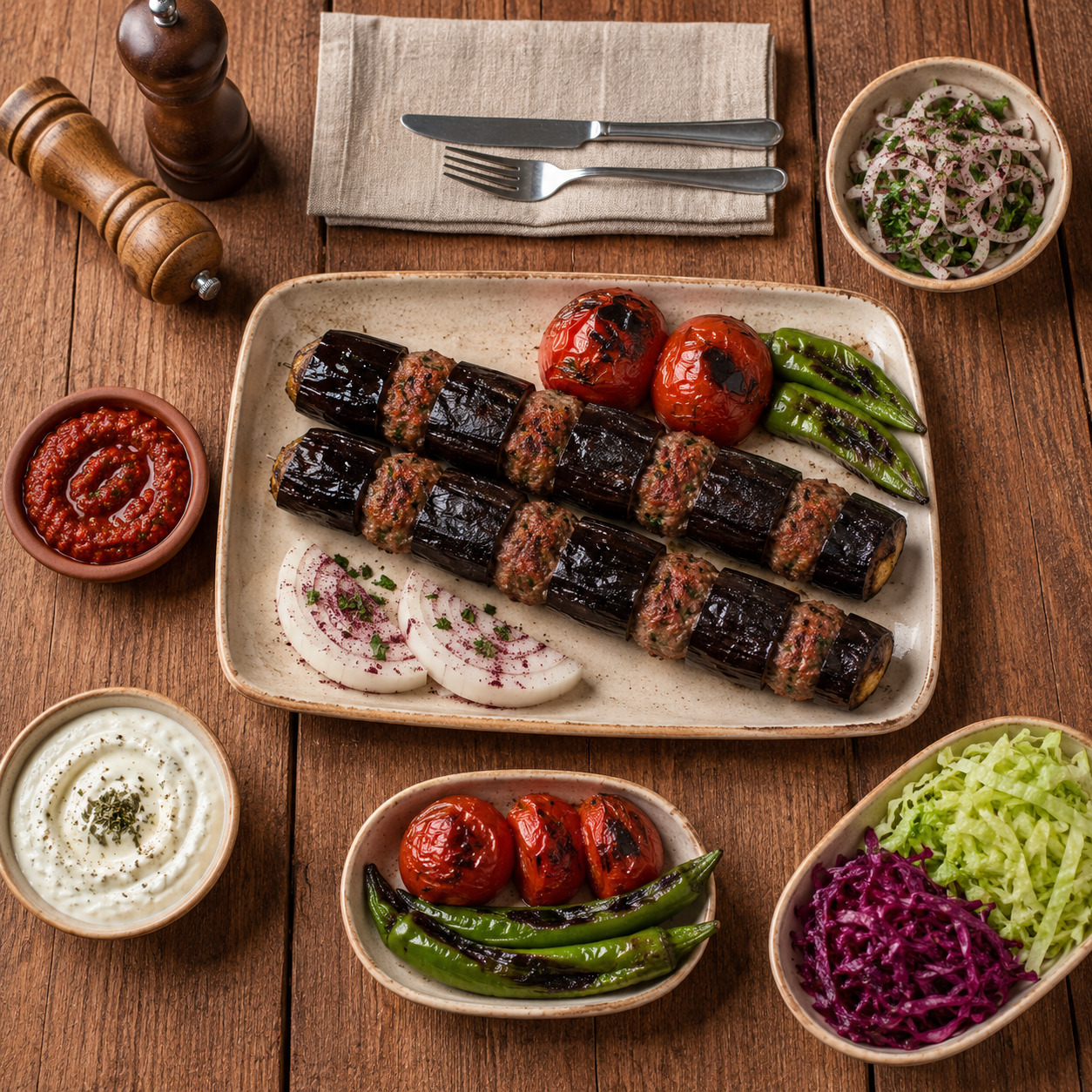 Patlıcanlı Kebap