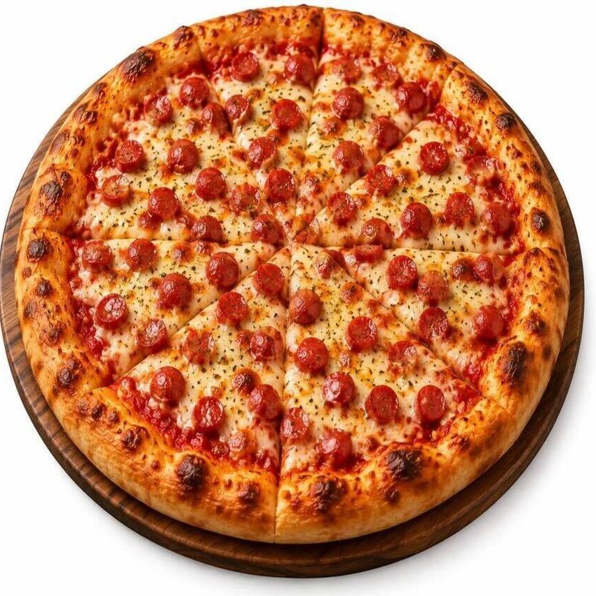 Sosisli Pizza (Orta Boy)