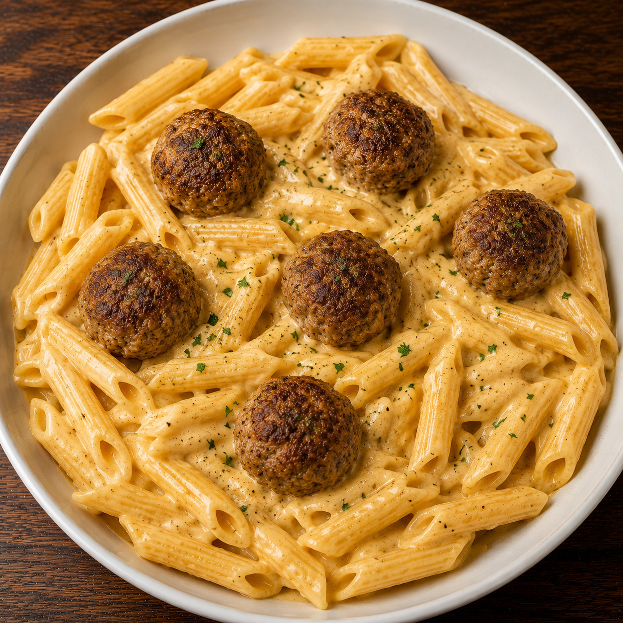 Mini Köfteli Penne
