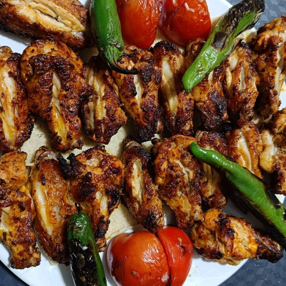16 Parça Kanat Izgara