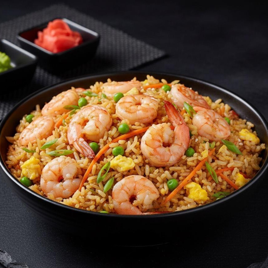 Karidesli Pilav / Rice with Shrimp