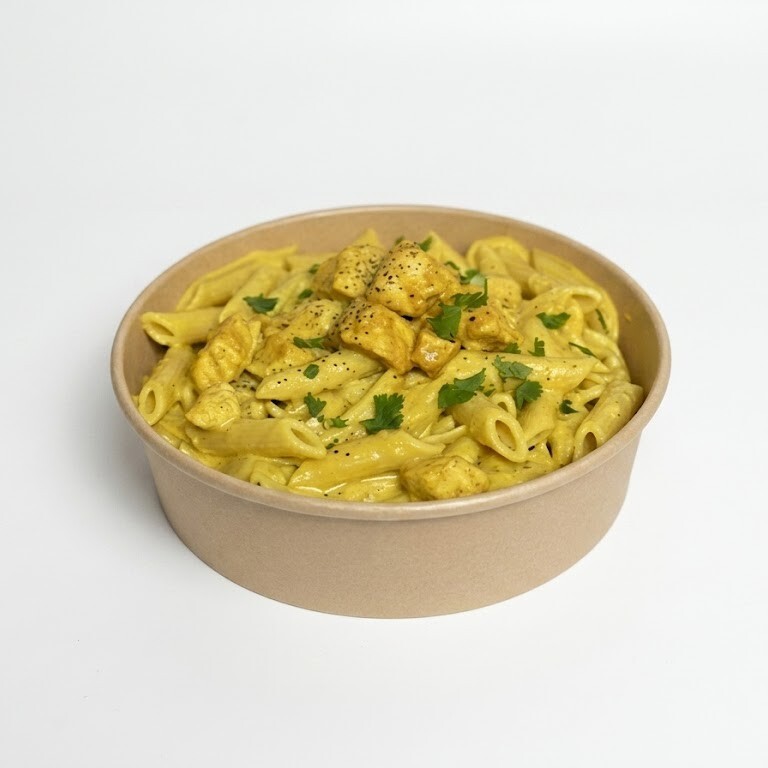 Köri Soslu Tavuklu Makarna Bowl | 550 gr