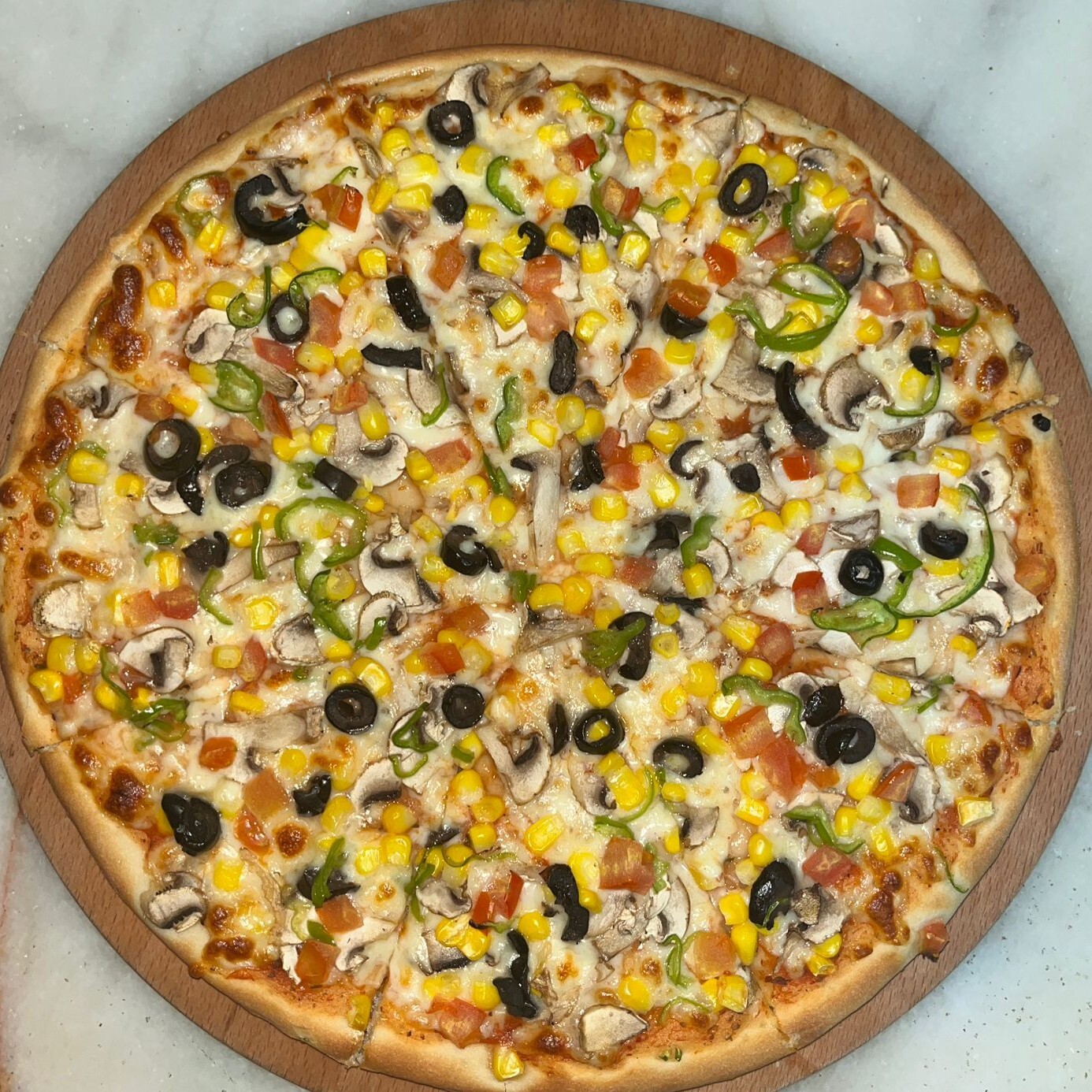 Büyük Boy Pizza (Vejeteryan)