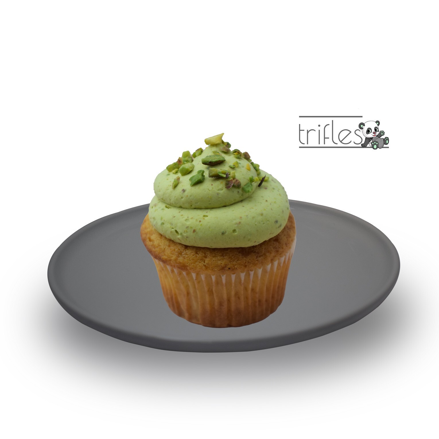 Pistachio & Chocolate Cupcake