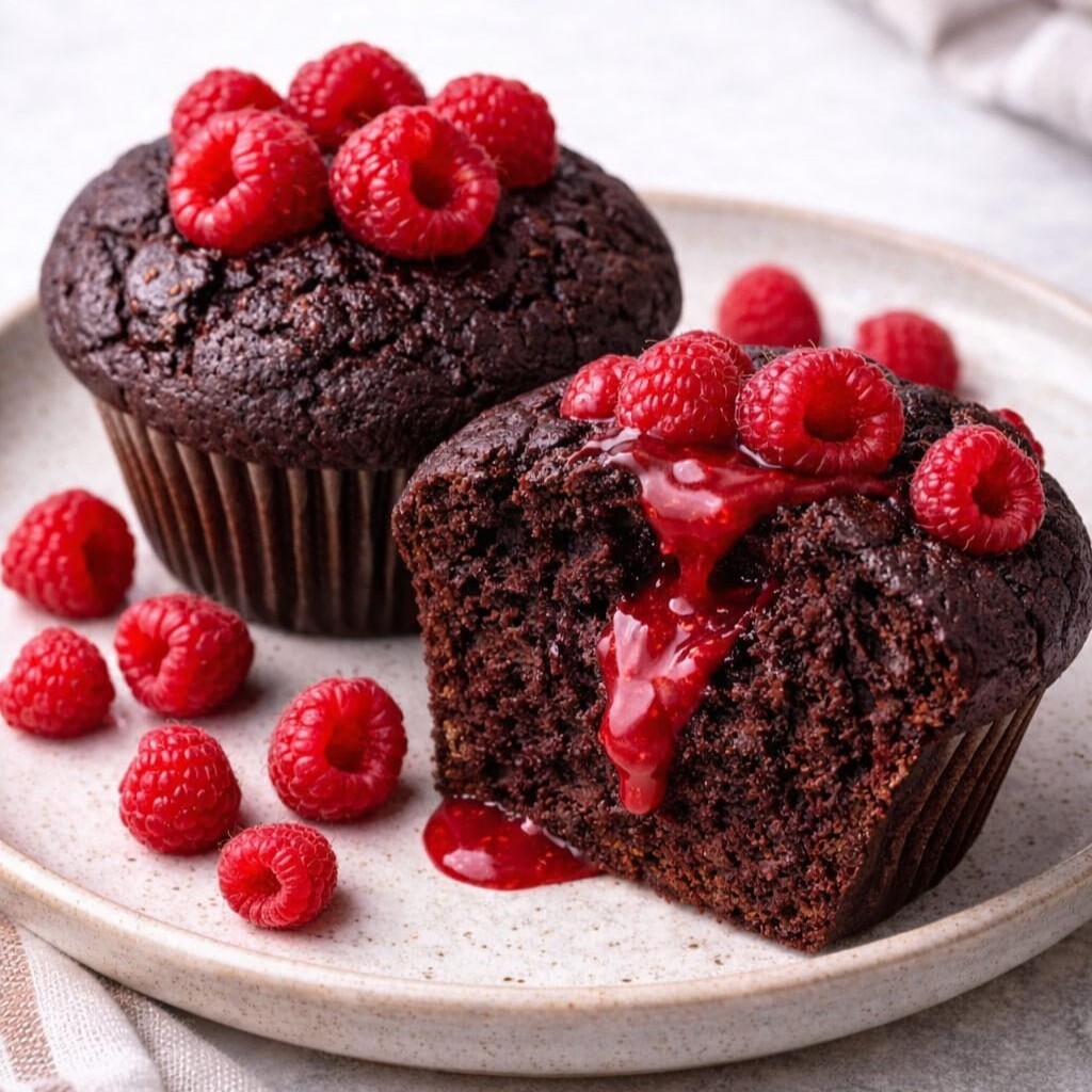 Frambuazlı Muffin