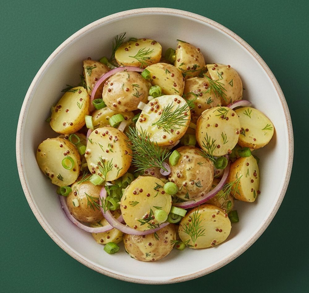 Hardallı Patates Salatası